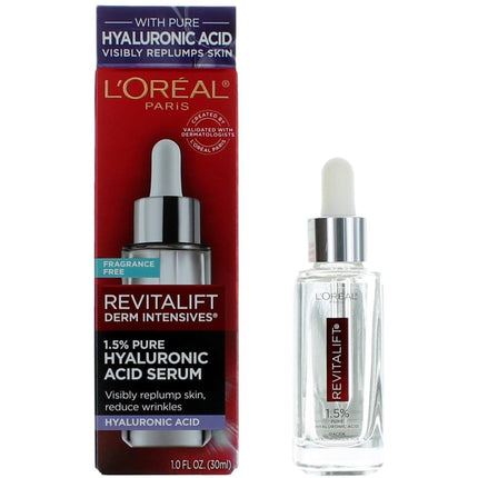 L'Oreal Paris Women's Serum - Revitalift Derm Intensives 1.5% Pure Hyaluronic Acid ,