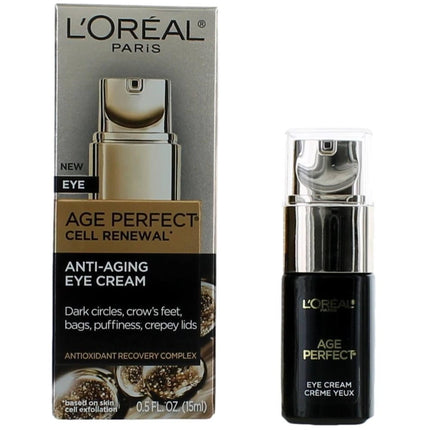 L'Oreal Women's Eye Cream - Age Perfect Cell Renewal Anti-Aging Hydrating, .5 oz ,