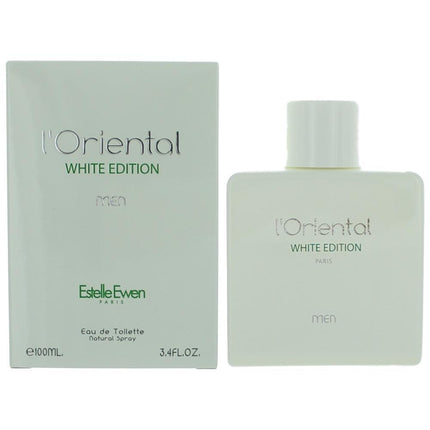 L'Oriental White Edition by Estelle Ewen, 3.4 oz Eau De Toilette Spray for Men ,