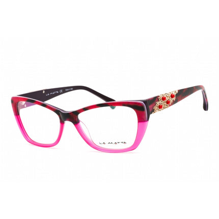 La Matta Men's Eyeglasses - Pink/Other Plastic Cat Eye Shape Frame | LMV3147 03-09 ,