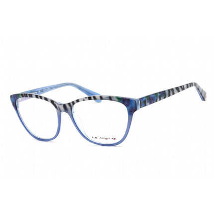 La Matta Women's Eyeglasses - Blue/Other Plastic Cat Eye Shape Frame | LMV3208 02-09 ,