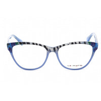 La Matta Women's Eyeglasses - Blue/Other Plastic Cat Eye Shape Frame | LMV3208 02-09 ,