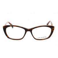 La Matta Women's Eyeglasses - Brown/Other Plastic Cat Eye Shape Frame | LMV3156 04-09 ,