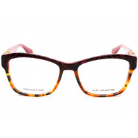 La Matta Women's Eyeglasses - Clear Demo Lens Fixed Nose Pad Plastic | LMV3238 01-09 ,