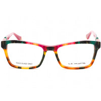 La Matta Women's Eyeglasses - Clear Demo Lens Multicolor Rectangular | LMV3242 01-09 ,