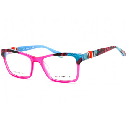 La Matta Women's Eyeglasses - Clear Demo Multicolor Plastic Frame | LMV3242 03-09 ,