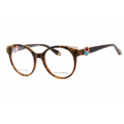 La Matta Women's Eyeglasses - Full Rim Cat Eye Tortoise Plastic Frame | LMV3250 C1 ,