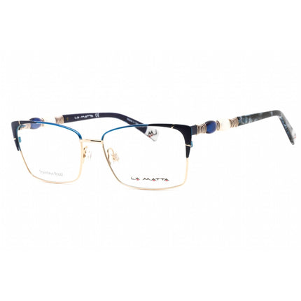 La Matta Women's Eyeglasses - Full Rim Rectangular Multicolor Plastic | LMV3286 C2 ,