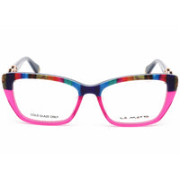 La Matta Women's Eyeglasses - Multicolor/Pink Cat Eye Plastic Frame | LMV3247 03-09 ,