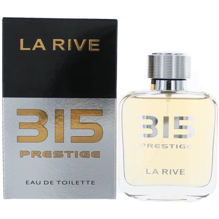 La Rive Men's Eau De Parfum Spray - 315 Prestige Mint and Bergamot Top Notes, 3 oz ,