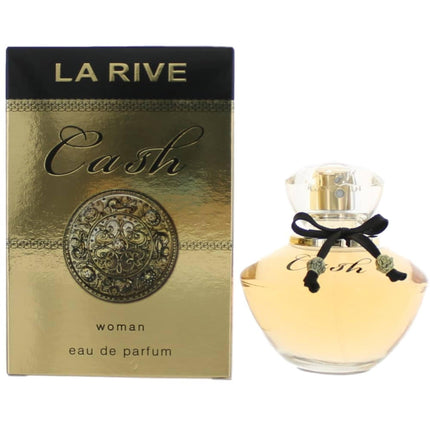 La Rive Women's EDP Spray - Cash Lotus, Champaca and Orchid Middle Notes, 3 oz ,