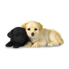 Labrador Puppies Sculpture