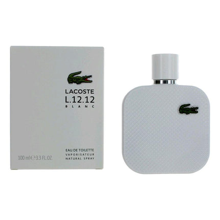 Lacoste L.12.12 White Blanc by Lacoste, 3.3 oz Eau De Toilette Spray for Men ,