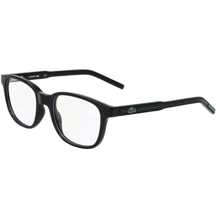 Lacoste Men's Eyeglasses - Black Rectangular Full-Rim Plastic Frame | LACOSTE L3642 1 ,