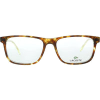 Lacoste Men's Eyeglasses - Blonde Havana Rectangular Frame | LACOSTE L2852 218 ,