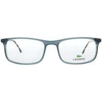 Lacoste Men's Eyeglasses - Blue Avio Plastic Full Rim Square Frame | LACOSTE L2808 414 ,
