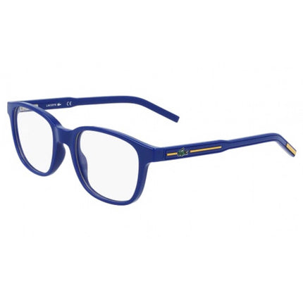 Lacoste Men's Eyeglasses - Blue Plastic Square Frame Demo Lens | LACOSTE L3642 424 ,
