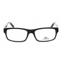 Lacoste Men's Eyeglasses - Blue Striped Plastic Rectangular Shape Frame | L2705 424 ,