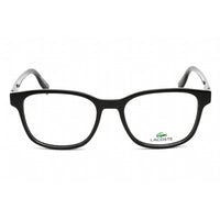 Lacoste Men's Eyeglasses - Clear Demo Lens Black Plastic Square Frame | L2914 001 ,