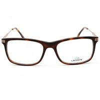 Lacoste Men's Eyeglasses - Clear Demo Lens Havana Full Rim Square Frame | L2888 230 ,
