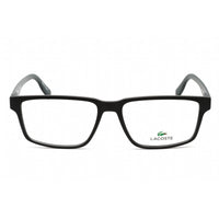 Lacoste Men's Eyeglasses - Clear Demo Lens Matte Black Full Rim Frame | L2897 002 ,