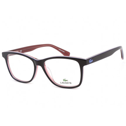 Lacoste Men's Eyeglasses - Clear Demo Lens Violet Rectangular Frame | L2776 514 ,