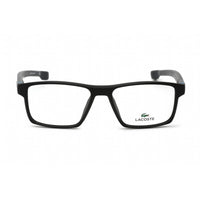 Lacoste Men's Eyeglasses - Clear Lens Black Rectangular Plastic Frame | L2813 001 ,