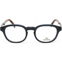 Lacoste Men's Eyeglasses - Clear Lens Blue and Havana Oval Shaped Frame | L2891 400 ,