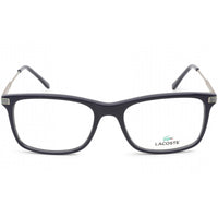 Lacoste Men's Eyeglasses - Clear Lens Blue and Silver Rectangular Frame | L2888 400 ,