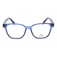 Lacoste Men's Eyeglasses - Clear Lens Blue Plastic Square Shape Frame | L2818 424 ,