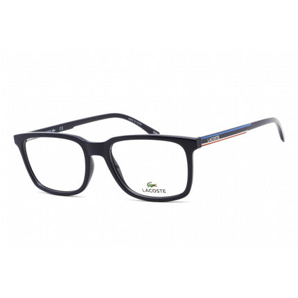 Lacoste Men's Eyeglasses - Clear Lens Blue Rectangular Plastic Frame | L2859 424 ,