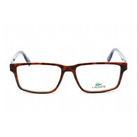 Lacoste Men's Eyeglasses - Clear Lens Havana/Blue Rectangular Full Rim | L2897 230 ,