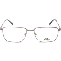 Lacoste Men's Eyeglasses - Clear Lens Matte Grey Rectangular Shape Frame | L2277 022 ,