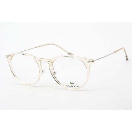 Lacoste Men's Eyeglasses - Clear Lens Nude Transparent Plastic Frame | L2846 662 ,