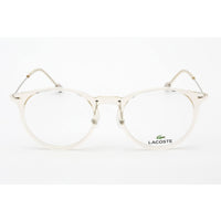 Lacoste Men's Eyeglasses - Clear Lens Nude Transparent Plastic Frame | L2846 662 ,