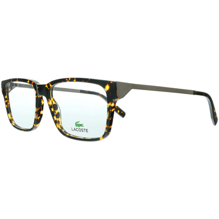 Lacoste Men's Eyeglasses - Dk Havana Square Full-Rim Frame | LACOSTE L2867 220 ,