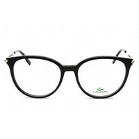 Lacoste Men's Eyeglasses - Full Rim Clear Lens Black Plastic Oval Frame | L2878 001 ,