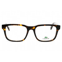 Lacoste Men's Eyeglasses - Full Rim Dark Havana Plastic Rectangular Frame | L2905 230 ,