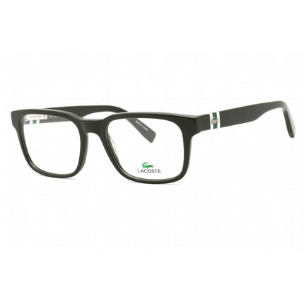Lacoste Men's Eyeglasses - Full Rim Khaki Plastic Rectangular Shape Frame | L2905 275 ,
