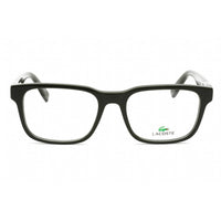 Lacoste Men's Eyeglasses - Full Rim Khaki Plastic Rectangular Shape Frame | L2905 275 ,