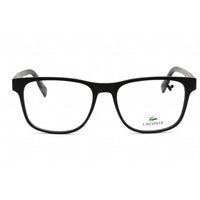 Lacoste Men's Eyeglasses - Full Rim Matte Black Plastic Rectangular Frame | L2898 002 ,