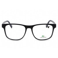 Lacoste Men's Eyeglasses - Full Rim Matte Blue Plastic Rectangular Frame | L2898 401 ,