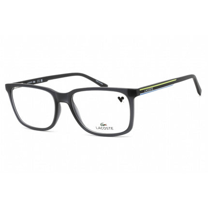 Lacoste Men's Eyeglasses - Full Rim Matte Dark Grey Injected Propionate | L2859 024 ,