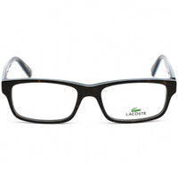 Lacoste Men's Eyeglasses - Havana/Azure/Petrol Rectangular Plastic Frame | L2705 215 ,