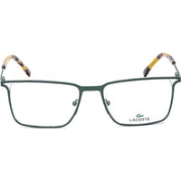 Lacoste Men's Eyeglasses - Matt Green Rectangular Full-Rim Frame | LACOSTE L2262 315 ,