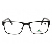 Lacoste Men's Eyeglasses - Matte Black Rectangular Shape Frame Clear Lens | L2283 002 ,