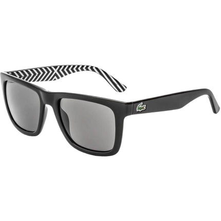 Lacoste Men's Sunglasses - Black Plastic Square Frame Grey Lens | LACOSTE L750S 001 ,