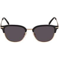 Lacoste Men's Sunglasses - Dark Grey Lens Gold and Black Metal Frame | L106SND 714 ,