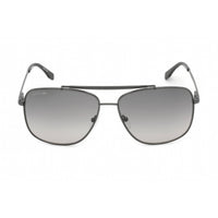 Lacoste Men's Sunglasses - Full Rim Gunmetal Metal Aviator Shape Frame | L188S 033 ,