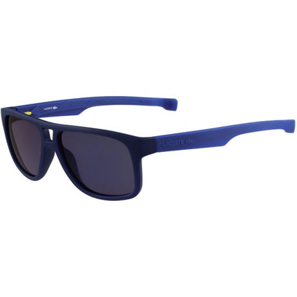Lacoste Men's Sunglasses - Full Rim Matte Blue Square Shaped Frame | L817S (424) ,